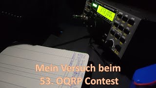 Meine Teilnahme beim 53 OQRP Contest