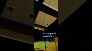 16 solar penal stand of 540w installation 10 solar penal 5kw naitrox