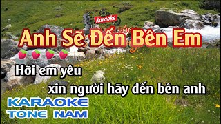 Karaoke Anh Sẽ Đến Bên Em Tone Nam Karaoke Nhạc Sống Sóc Trăng