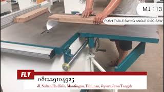 Push Table Swing Angle Disc Saw