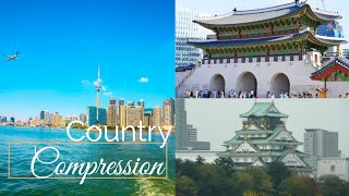 South Korea VS Japan VS Canada - Country's Comparison (2023)