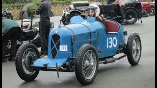 VSCC Loton Park 2018 Hill Climb On-Board 1929 Salmson Twin-Cam Vintage Car