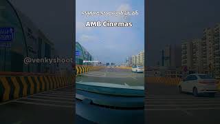 Flyover in Hyderabad || Mana Hyderabad || AMB Cinemas #hyderabadfood #hyderabad #hyderabadstreetfood