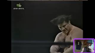 Bruno Sammartino v. Giant Baba  JWA from Osaka, Japan March 3, 1967  2 future WWE hall of famers go