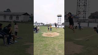 Assam police long jump prectice || #longjump #runningworkout #shorts #youtubeshorts