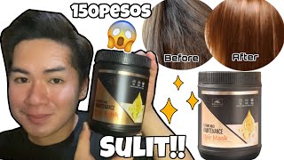 PAMPAGANDA NG BUHOK sulit na Hair Mask HALAGANG 150pesos?!😱