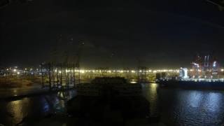 Time-lapse: departure Durban (South Africa) [4K / UHD, 60fps]