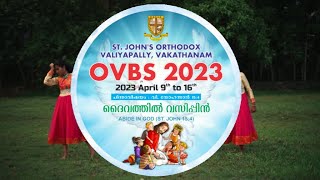 OVBS 2023  Promo Video   Vakathanam Valiyapally