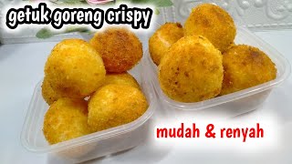 MUDAH SEKALI CARA BUATNYA,GETUK GORENG CRISPY