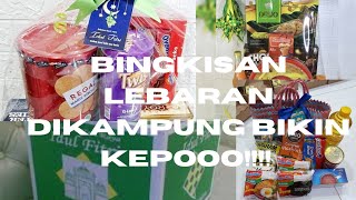 UNBOXING BINGKISAN LEBARAN KERJA DI KAMPUNG