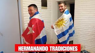 ALI RECIBE SALUDO DE UNO DE SUS IDOLOS POR CUMPLEAÑOS - PARTIDO DE URUGUAY CON AMIGOS #cuba #cubanos