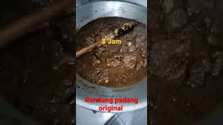 ORIGINAL|| PROSES RENDANG PADANG BUMBU KAMPUNG|| MASAKAN NUSANTARA ASLI MANTUL