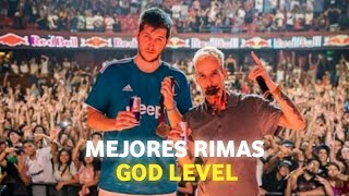 Las MEJORES RIMAS de la God Leve All Stars 🇨🇱 2020