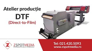 Atelier productie roll-to-roll DTF (Direct-to-Film) - #dtfprinting in rola