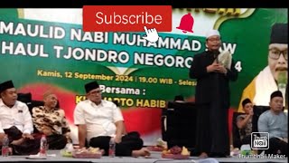 KH.WARTO HABIB HAUL MBAH TJONDRO NEGORO BUPATI PERTAMA MOJOKERTO / TUMENGGUNG JAPAN 12 SEP 2024