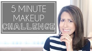 5 MINUTE Makeup Challenge | JASMINA PURI