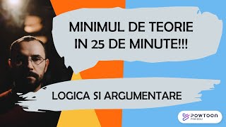 Bac Logica - Minimul de teorie in 25 de minute!!!