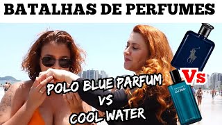 BATALHA NA PRAIA: POLO BLUE PARFUM vs DAVIDOFF COOL WATER - QUAL O MELHOR NESSA BATALHA DE PERFUMES?