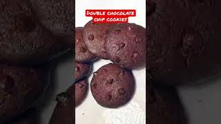 Double chocolate chip cookie recipe | Double chocolate cookies