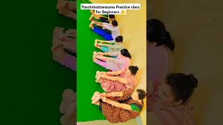 How to do Paschimottanasana | For Beginners |#yoga #yogapractice #paschimottanasana #shorts #health