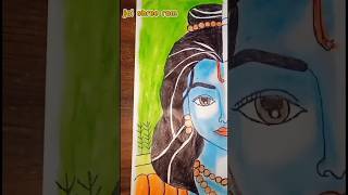 Ram ji half face drawing #viral #shorts #trending