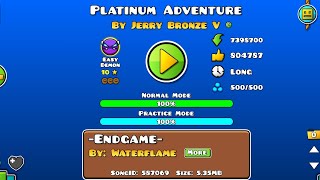 Platinum adventure 100%