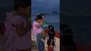 Krishna barrage view | family | #krishnabarrage #ytshorts #shorts #rains #vijayawada