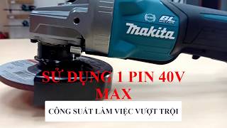 MÁY MÀI GÓC DÙNG PIN GA011/GA013 #MakitaVietNam