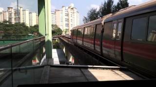 SMRT C151 109/110 arriving Buona Vista (Joo Koon bound)