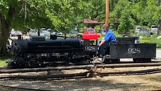 WF&P 928 on the Turntable at Glencoe