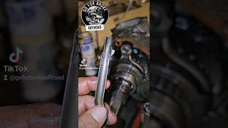 Toyota tcase oil tube orientation #offroad #toyotaoffroad #goforbroke