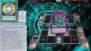 Yugioh Replay Thunder Dragon/Orphegel vs Nekroz - Close Duel