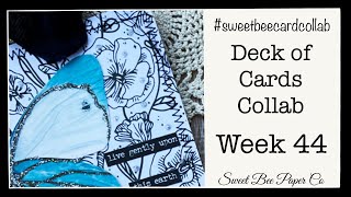 Week 44 Collage Collab | Deck of Cards Collab Weekly Project | Collage Challenge #sweetbeecardcollab