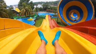 Racer Slides Water Slide At Bukit Merah Water Park