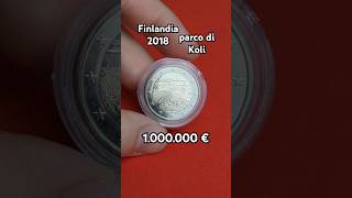 moneta 2€ finlandia 2018 parco di Koli -finland rare coin euro euros#cash #europe #euro