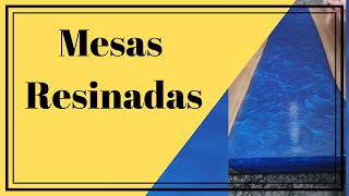 → Mesas Resinadas - Mesa  de Resina - Curso Mesa de Resina  passo a passo online na Descrição