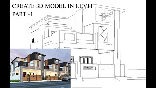 Create 3d model in revit | Part 1