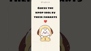 Guess the kpop idol by their fanarts❤️#kpop#trend#tiktok#viral#blackpink#youtubeshorts#bts#cupid#fyp