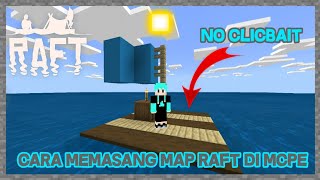 CARA PASANG MAP RAFT DI MINECRAFT SIMPLE DAN TERBARU |1.14 1.15 1.16