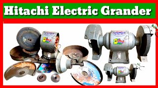 complete fitting Hitachi electric grinder single phase 1.2 HP