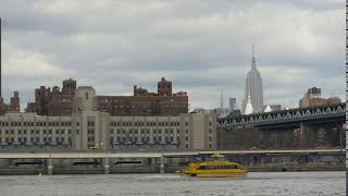 NYC Hudson River & Empire State Building - Free (for commercial use) Footage - 4K