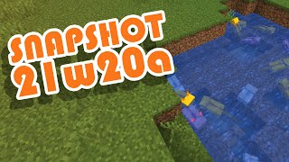 1.17 Snapshot 21w20a | No More Floating Grass! | Minecraft News