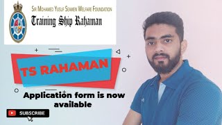 TS RAHAMAN 2023 Application form is now available | #merchantnavy #maritime