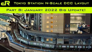 My Tokyo Station N-Scale DCC layout - Part 8: January 2022 Big Update!