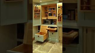 Pantry design ideas for kitchen. #interiordesign #interiordesigner #modularkitchen #noahinterior