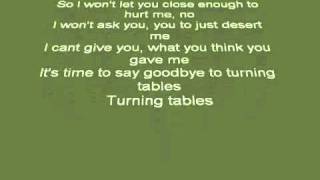 Adele Turning Tables Lyrics On Screen catchvideo net