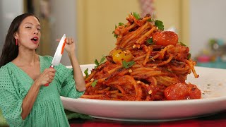 ESPAGUETIS QUEMADOS: SPAGHETTI A LA ASESINA - La Cooquette