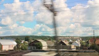 Russia views window nature sky the grass House