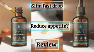 Slim Fast Drop Honest Review | Slim Fast Drop Worth Buying?