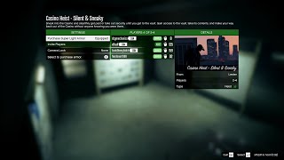 Casino Heist : Part 1 [Silent & Sneaky] - Grand Theft Auto Online